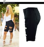 High Waist Denim Shorts for Women Trendy Casual Style Available in Multiple Sizes Wholesale Supply