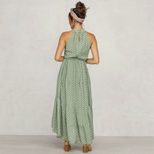 Sleeveless Polka Dot Dress Fashionable Sexy Spring Summer Style Perfect for Parties and Casual O