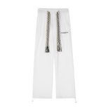 High Waist Loose Fit Cotton Wide Leg Pants Casual Urban Style Available in Multiple Sizes Wholesale Supply