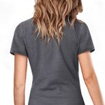 Short Sleeve Womens Dress Casual Style Round Neck Mid Length Comfortable Fabric