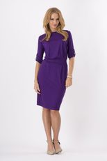 Slim Fit Round Neck Dress for Women in Spring Fashion Casual Style Available in Multiple Sizes Wholesale