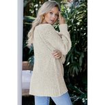 Womens V Neck Sweater Long Sleeve Wool Fabric Autumn Winter Style Casual Wear Wholesale Availabl