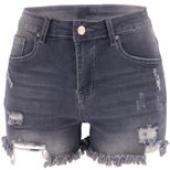 High Waisted Ripped Denim Shorts 4 Colors Available Casual Summer Wear Ready to Ship factory dir
