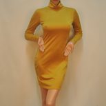 Long Sleeve Bodycon Knit Dress Backless Design Elegant Style Perfect for Parties and Special Occ