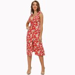 Womens Midi Dress V Neck Sleeveless Casual Style Perfect for Vacations and Events Wholesale Avai