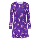 Long Sleeve Printed T Shirt Womens Casual Top Christmas Theme Wholesale Available low MOQ privat