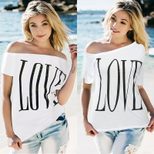 Plus Size Womens T Shirt Loose Fit Short Sleeve Fashionable Graphic Print Summer Casual Wear Who