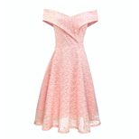 Off Shoulder Lace Dress for Women Elegant Evening Gown Perfect for Fall Winter Events