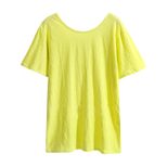 Plus Size Womens V Neck Short Sleeve T Shirt Loose Fit Summer Top Casual Wear Wholesale factory direct