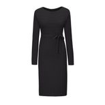 Womens Long Sleeve Knit Dress Mid Length Casual Style Comfortable Fabric Spring Summer Collectio