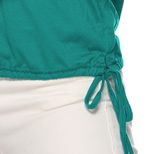 Womens Loose Fit Solid Color Round Neck T Shirt Three Quarter Sleeve Casual Wear Wholesale Avail