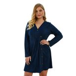 Plus Size Womens V Neck Dress Casual Fit Short Sleeve Comfortable Fabric Spring Summer Wear
