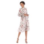 Floral Maxi Dress Spring Collection Elegant Design Comfortable Fit Perfect for Casual Outings Wh