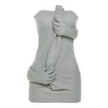 Bodycon Strapless Dress Solid Color Slim Fit Backless Design Perfect for Autumn and Winter Event