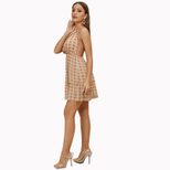 Sexy Floral Print Halter Backless Mini Dress Womens Fashion Summer Style Comfortable Fit Wholesa