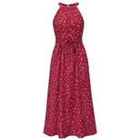 Sleeveless Polka Dot Dress Fashionable Sexy Spring Summer Style Perfect for Parties and Casual O