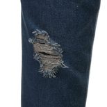 Womens Distressed Denim Overalls Casual Style Adjustable Straps Comfortable Fit Perfect for Summ
