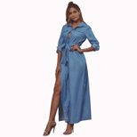 High Waisted Split Leg Jeans Womens Casual Denim Trousers Comfortable Fit for Everyday Wear Whol
