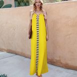 Summer Floral Print Backless Dress for Women Stylish Sexy Sleeveless Perfect for Parties and Cas