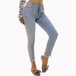 Slim Fit Stretch Denim Pants for Women Casual Style Comfortable Fabric Trendy Design Perfect for