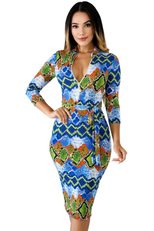 V Neck Pencil Dress for Women Milk Silk Fabric Elegant Spring Style custom packaging
