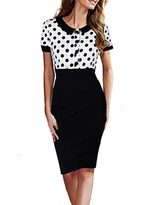 Womens Pencil Dress with Polo Collar Spring Fashion Available in Multiple Sizes Wholesale Supply OEM ODM service