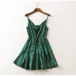 Womens Floral Print Sleeveless Dress Lightweight Casual Summer Style Available for Wholesale