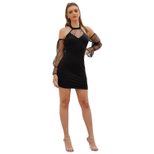 Lace Hollow Out Shoulder Dress Elegant Sleeveless Design Stylish Splicing Perfect for Summer Eve