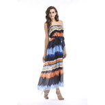 Chiffon Wrap Dress Floral Print High Waist Elegant Style Perfect for Summer Events Wholesale Ava