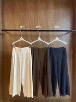 Wide Leg Casual Pants for Women Long Length Mid Rise Loose Fit Comfortable Fall Wear