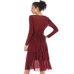 Spring Dress Slim Fit Mid Length Elegant Design Womens Fashion for Casual Occasions Wholesale Av
