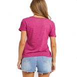 Slim Fit Womens T Shirt Round Neck Spring Fashion in Multiple Sizes OEM ODM service