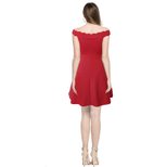 Sleeveless A Line Dress for Women Off Shoulder Style Summer Fashion Available in Multiple Sizes Wholesale Supply