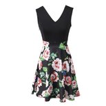 V Neck A Line Knit Dress for Women Elegant Summer Style Available in Multiple Sizes Wholesale with Low MOQ
