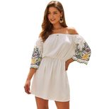 Womens Casual Dress Customizable Design Short Sleeve Lightweight Fabric Perfect for Summer Events Low MOQ