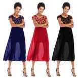 Off Shoulder Tulle Dress Elegant Design Spring Collection Womens Fashion Wholesale Available
