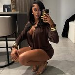 Sexy Bodycon Dress Deep V Neck Long Sleeve Versatile Style Autumn Fashion for Parties and Events
