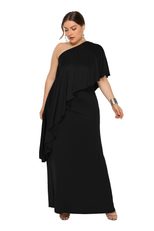 Plus Size Womens Off Shoulder Loose Dress Comfortable Fabric Casual Summer Wear