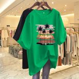 Plus Size Womens Long Sleeve Cotton T Shirt Loose Fit Comfortable Casual Top Autumn Wear