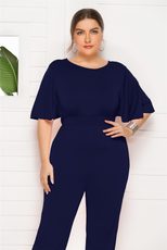 Plus Size Loose Fit Womens Jumpsuit 9 Colors Fashionable Casual Style bulk order
