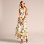 Sleeveless Floral Print Dress for Women Casual Summer Style Available in Multiple Sizes Wholesale Ready to Ship