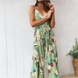 Womens Casual Jumpsuit Sexy Elegant Design Round Neck Princess Style Available in Multiple Sizes Wholesale