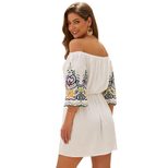 Womens Casual Dress Customizable Design Short Sleeve Lightweight Fabric Perfect for Summer Events Low MOQ