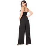 Fashionable Womens Deep V Neck Halter Jumpsuit Sexy Trendy Summer Style Perfect for Parties and