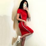 Casual Short Sleeve Round Neck Bodycon Pencil Dress for Women Comfortable Fabric Perfect for Summer Events