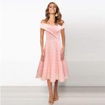 Off Shoulder Lace Dress for Women Elegant Evening Gown Perfect for Fall Winter Events