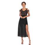 Off Shoulder Tulle Dress Elegant Design Spring Collection Womens Fashion Wholesale Available