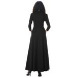 Womens Long Sleeve Dress Loose Fit Solid Color Pocket Design Autumn Fashion for Casual Wear Whol