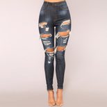 Womens Distressed Skinny Jeans Comfortable Fit Casual Wear Available in Multiple Sizes Wholesale Supply