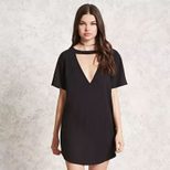 Casual V Neck Short Sleeve Solid Color Dress Fashionable Design Comfortable Fit Spring Wear Whol